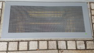 ELSA Lichtschachtabdeckung mit unsichtbarem Einbruchschutz